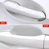 YJRUNFU Door Handle Protector, Car Door Guard, Set of 8, Transparent, Scratch Resistant, Waterproof,