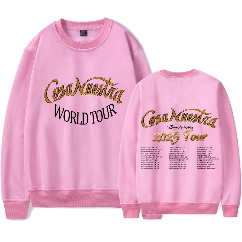 Новая весна осень Rauw Alejandro Printed oversize Hoodie Women Men O-neck Long Sleeve Hoody Casual Tracksuit Funny Clothes