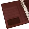 Компактный размер оригинальный диаметр кольца 25 мм Системный блокнот 61204 [Бургунди]