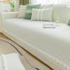 New Chenille Sofa Cushion for All Seasons, Fresh and Non-slip Ins Fabric Living Room Sofa Cover Cover