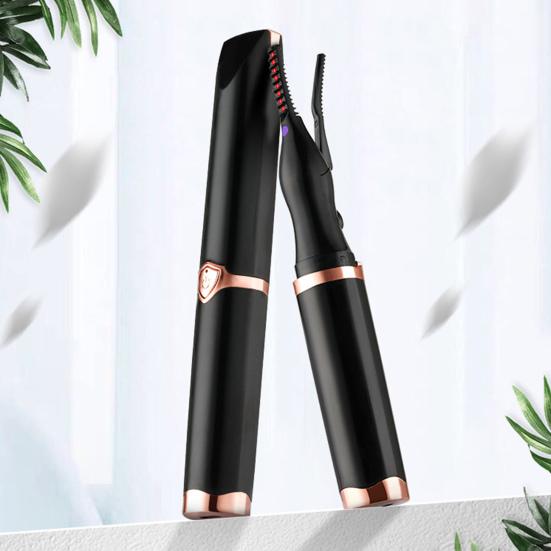 Электрические щипцы для завивки ресниц с подогревом, 3 регулируемых температуры, USB перезаряжаемый портативный инструмент для завивки ресниц с быстрым нагревом, подарок на день рождения для женщин и девочек