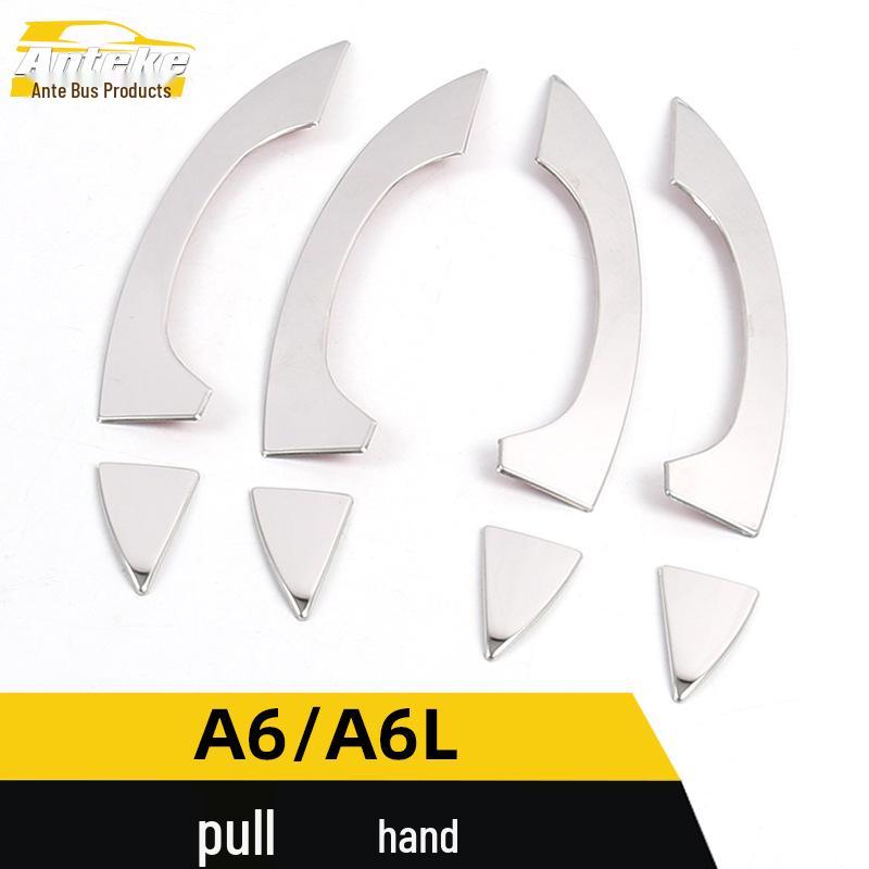 A6/A6L Door Handle Bright Strip & Armrest Modification Accessories
