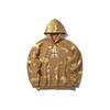 Li Ning New York Fashion Week Series Свободный пуловер с капюшоном Мужские толстовки с капюшоном Tiger-Eye-Brown AWDP642-1