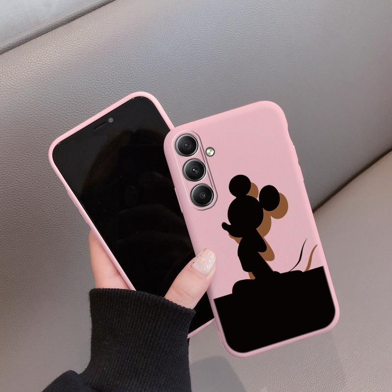 Cartoon Patterned Soft Silicone Case For Samsung A55 M35 S24 Xiaomi Redmi Note 13 Pro iPhone Huawei Honor Realme Camera Protective Shockproof Cover