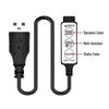 Светодиодная лента RGB 5050 Гибкая лента с диодом USB-кабель 3 клавиши управления DC 5 В Настольный экран ТВ фоновое освещение