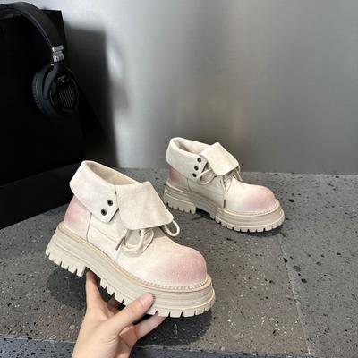 Туфли-лодочки, Женские ботинки, Женская обувь, Новая ретро рабочая обувь, Ботильоны