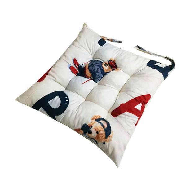 Мультяшная подушка для офисных, классных и обеденных стульев - для использования в любое время года