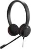 Jabra Evolve 20 MS Stereo Сертифицированная Microsoft гарнитура [Продукт от авторизованного дилера] Микрофон с шумоподавлением USB-подключение Накладная гарнитура Веб