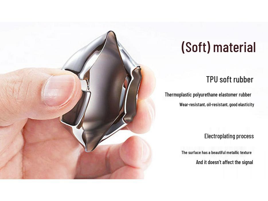 Чехол для ключа Chevrolet для Cruze, Malibu XL, Trax, Equinox - ТПУ оболочка и пряжка для смарт-моделей