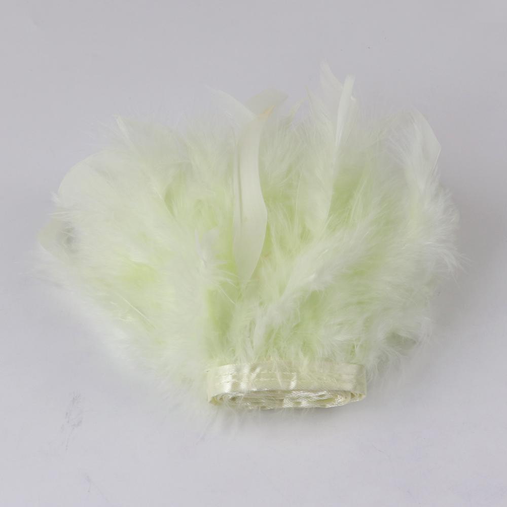 FeatherRed Turkey Feathers Trim 10-15cm 4-6 Inch Natural Feather Ribbon for Sewing Clothing Fringe Plumes Wedding Decoration