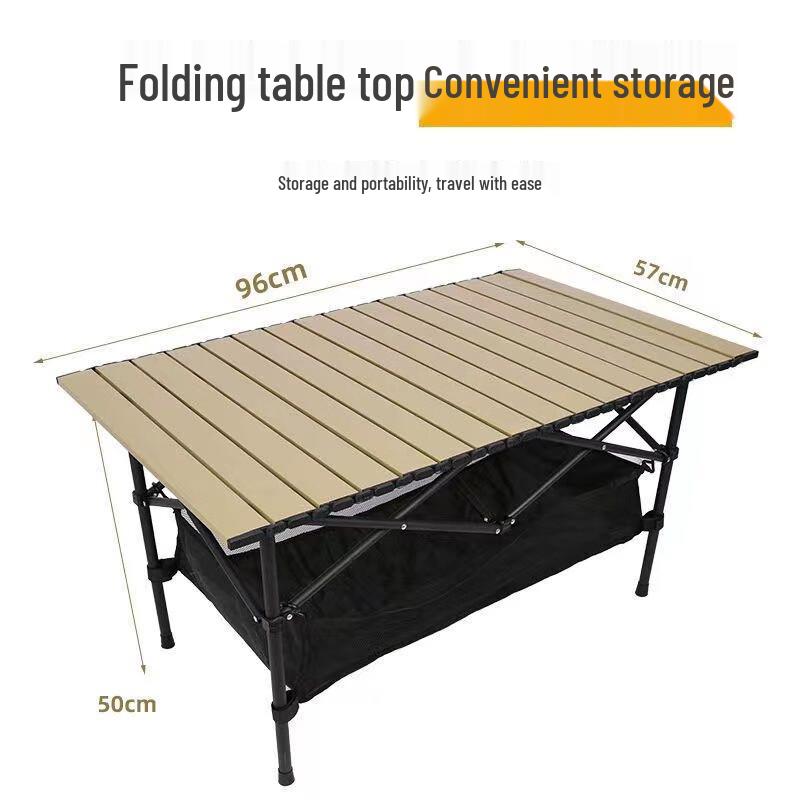 Dhondup Portable Foldable Camping Table