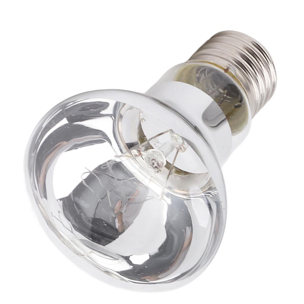 Reptile Heat Lamp Bulbs E27 UVA Spot Light Bulb for Reptiles Amphibians Simulated Day Night Heat