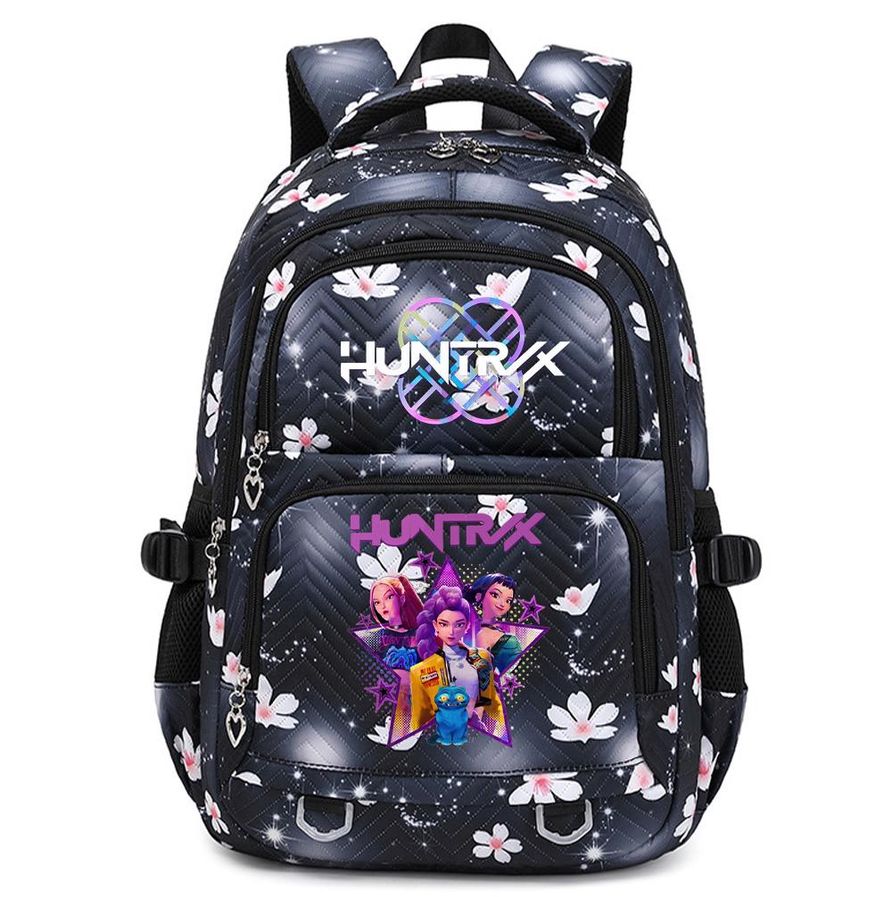 Мультяшный рюкзак с принтом K-Pop, студенческий подростковый рюкзак для мальчика, девочки, школьная сумка, детский подарок, женская водонепроницаемая дорожная сумка большой вместимости, Mochila