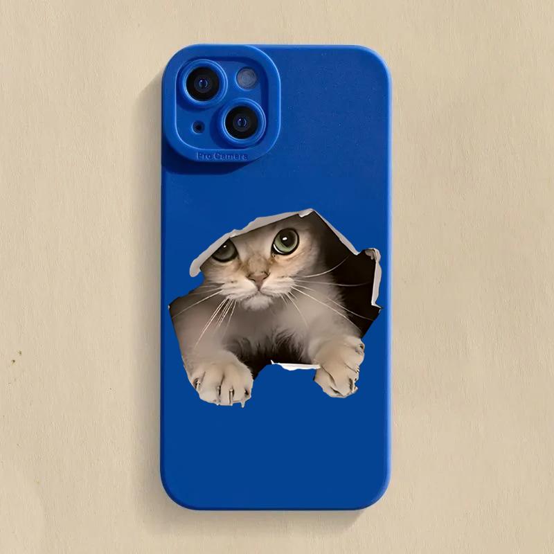 Cute Cat Dog Pattern Phone Case For Samsung Galaxy A16 A14 A13 A54 A33 A34 S25 S24 S23 Ultra S22 Plus S21 FE Silicone Soft Cover