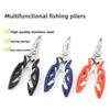 1PC Stainless Steel Outdoor Curved Mouth Fishing Pliers Hook Scissors Fishing Line Scissors Eagle Nose Pliers Lure Scissors