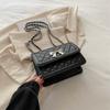 Rhombus Chain Bag Women's 2025 New Trendy High-value Fashion Summer Versatile Shoulder Messenger Bag Small Square Bag