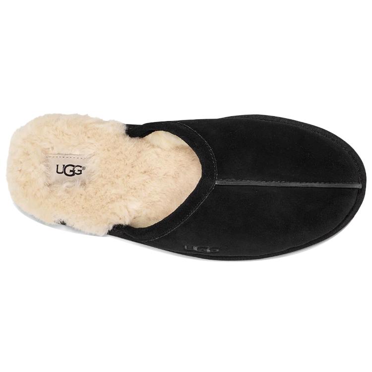 UGG Тапочки с подкладкой из флиса Scuff Slipper Черные Тапочки 1101111-BLK
