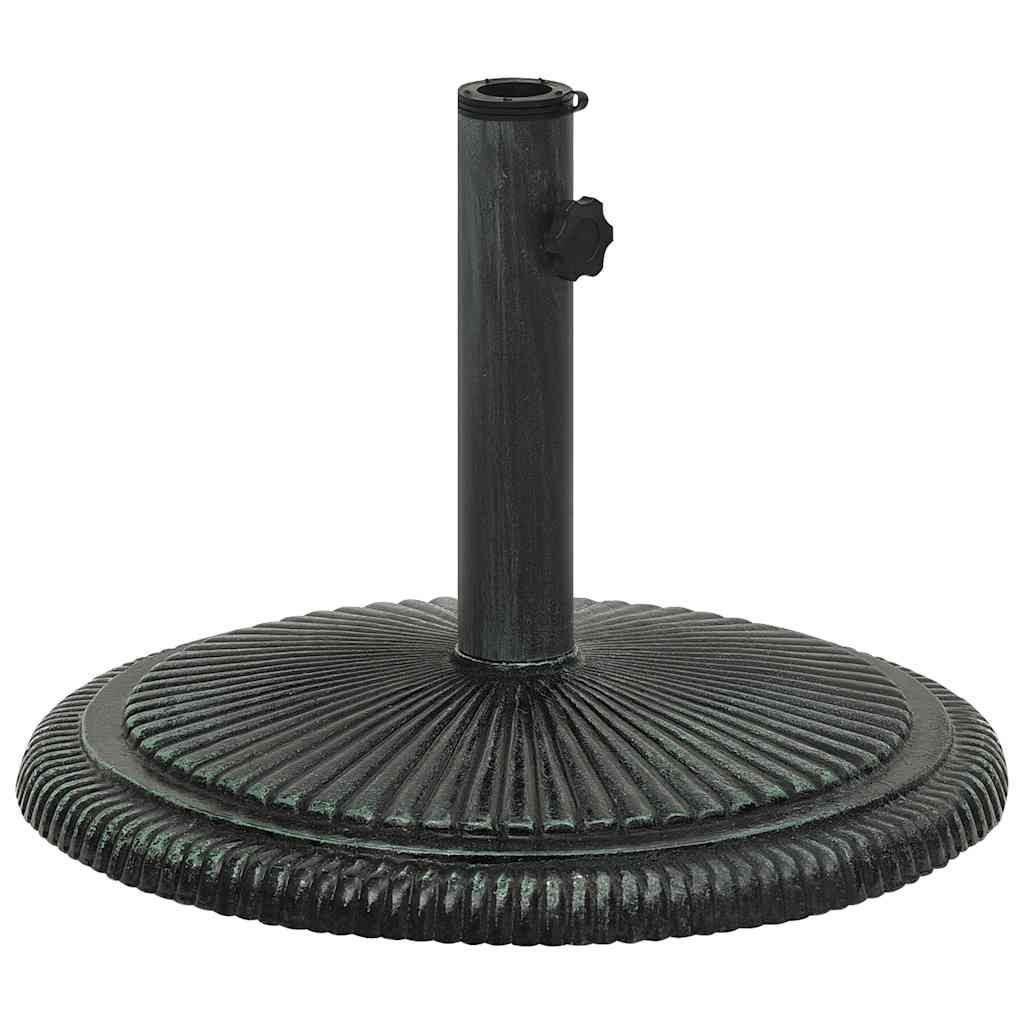 Vidaxl Podstawa Pod Parasol, Zielona, 45X45X30 Cm, Żeliwo