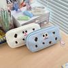 Cookie Pencil Bag Female Creative Cute Funny Stationery Bag Large Capacity Storage Bag Primary and Secondary School Students Class Bag