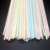 100 шт. одноразовые пластиковые гибкие трубочки для питья, большое количество, 6 мм, инструменты для напитков, офис, школа, кафе, ресторан