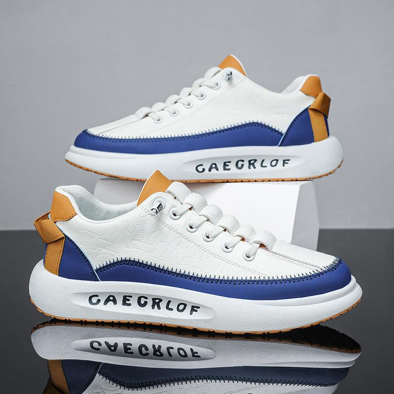 Мужская обувь зимняя на мягкой подошве для бега повседневная кожаная поверхность нескользящая водонепроницаемая спортивная обувь Форрест Гамп обувь для охраны труда