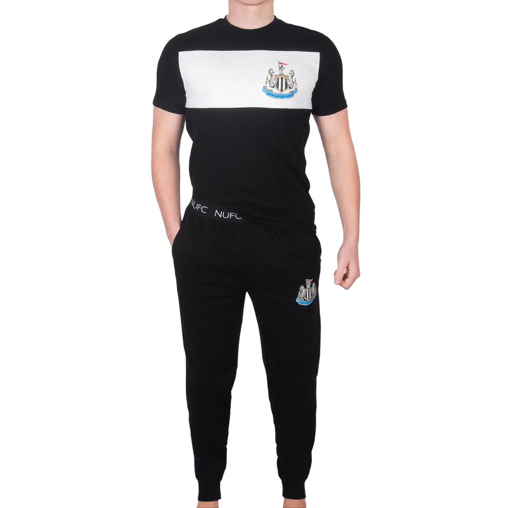 Newcastle United FC Mens Premium Long Pyjama Set