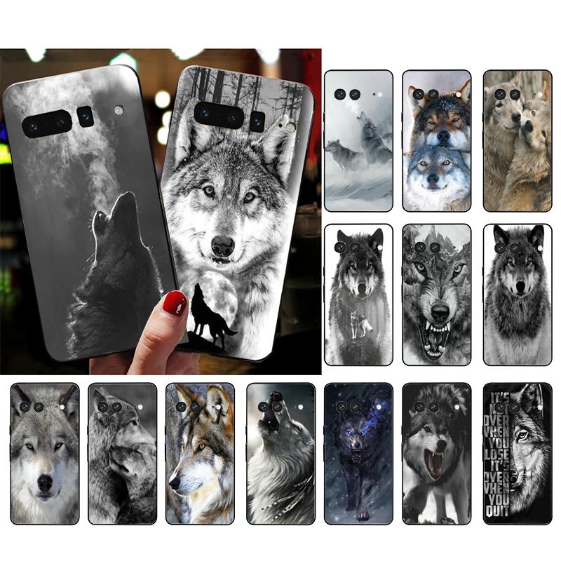 Чехол для телефона Google Pixel 7 Pro 7 6A 6 Pro 5A 4A 3A Pixel 4 XL Pixel 5 6 4 3 XL 3A XL 2 XL Классический крутой чехол с волком Funda