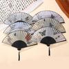 Retro Handheld Fan Chinese Style Dancing Fan Art Craft Fan Cool Fan For Wedding Party