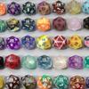 Набор из 100 случайных игральных костей для ролевой игры DND, игровые кости разных цветов, многогранные игральные кости D4/D6/D8/D%/D10/D12/D20