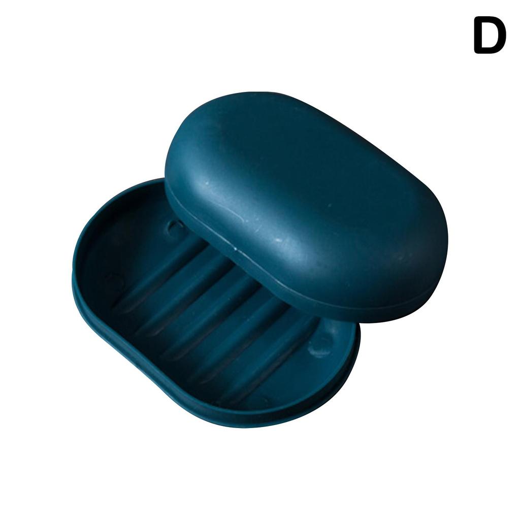 Мыльница Контейнер для мыла Дорожный Герметичный Контейнер для мыла Конфетного цвета D5K3 KTY