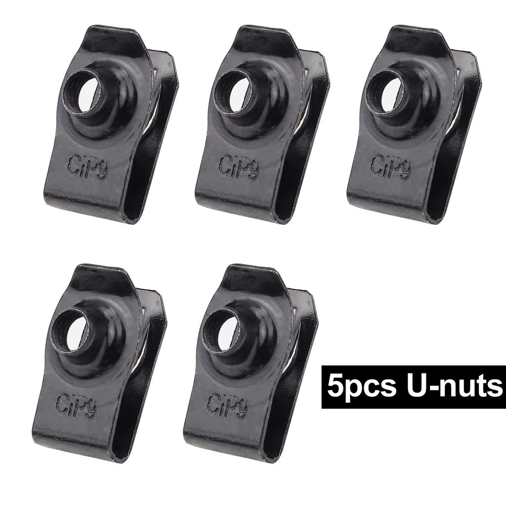 Кузов автомобиля Болты M6 Винты U-образные гайки Зажимы Крышка двигателя Капот Поддон Брызговик Бампер Брызговики Фиксатор подкрылка крыла