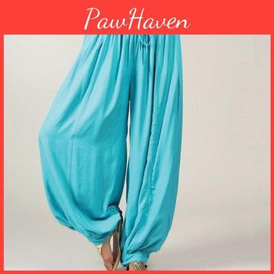 Элегантные женские брюки-фонарики с эластичной талией и удобной свободной посадкой для лета