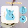 Electric Guitar Body Unfinished Barrel Assembly Elegant Wood Enthusiast Instrument Accessory