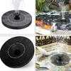 Solar Water Fountain Pool Pond Waterfall Fountain Garden Supplies Decoration Outdoor New Mini Solar Powered Fountain Bird Baths