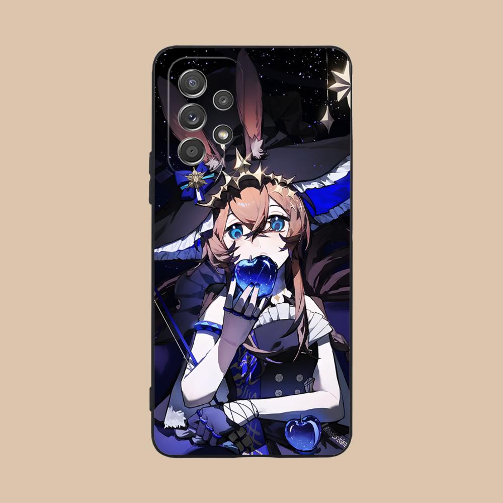 Arknights Amiya Mobile Phone Case for Samsung Galaxy M55 54 42 35 34 33 32 23 22 15 14 13 12 F55 5G Colour Protective Pretty