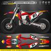 PowerZone Индивидуальные командные графические фоны Наклейки Комплект Для KTM SX SXF MX 16-18 EXC XCW Enduro 17-19 125-500 куб.см 119