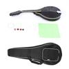 Mandolin 8?String Instrument Black with BagStringsWipeTunerPicksScrewWipeBlack