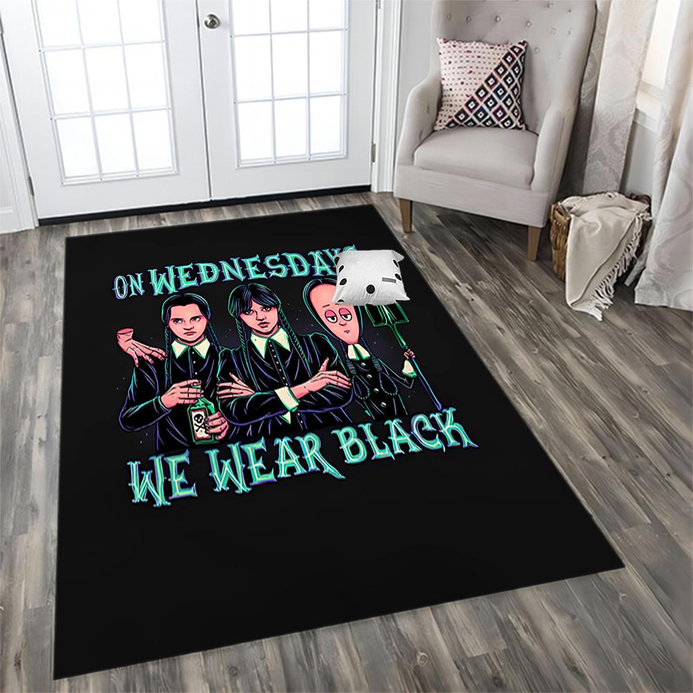 Gothic Spider Web Portrait rug for living rooms, bedrooms, home décor, and as gifts.