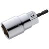 Compact Socket for Electric Drills, 26mm Diameter, 92mm Overall Length, Hexagonal, for Temporary Fastening, EDS-26C, Made In Tsubame-Sanjo, Japan
