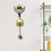 Wind Chime Blessing Bell Owls Chimes Decorative Retro Windchime