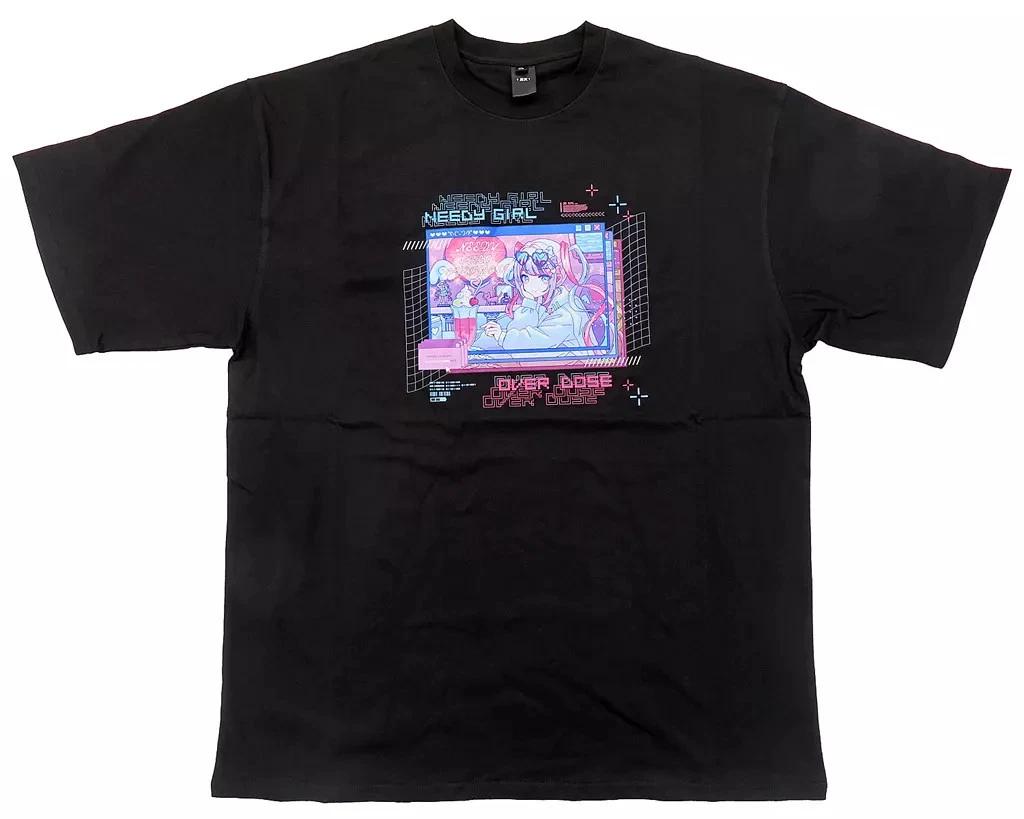 Футболка Needy Girl Overdose Chou T Черная XL Ретро Pop Up Store