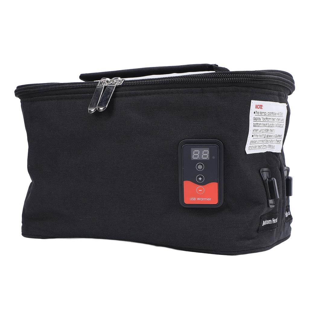 USB сумка для подогрева еды многофункциональная автомобильная сумка для подогрева детских бутылочек с регулируемой температурой портативная