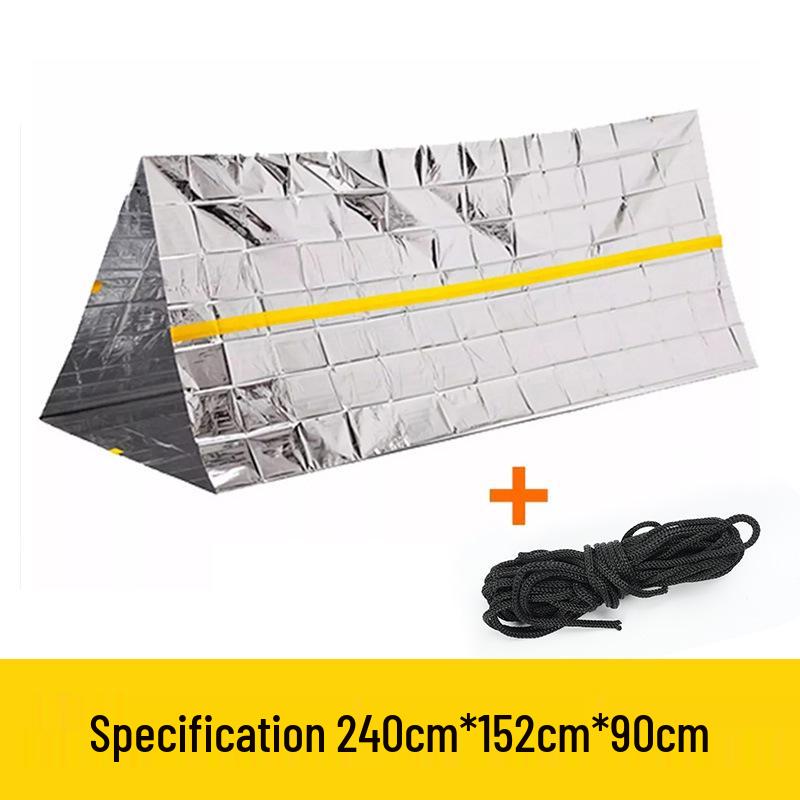 Аварийная палатка для выживания на открытом воздухе и термоодеяло