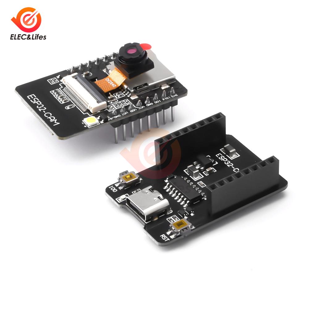 ESP11-CAM ESP11-CAM-MB Type-C USB ESP11 Последовательный в WiFi ESP11 CAM Плата разработки CH111 CH111G FT111 Bluetooth+Камера OV1611