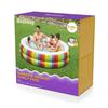 Bestway Inflatable Kids Paddling Pool 206 X 206 X 51 Cm Rainbow