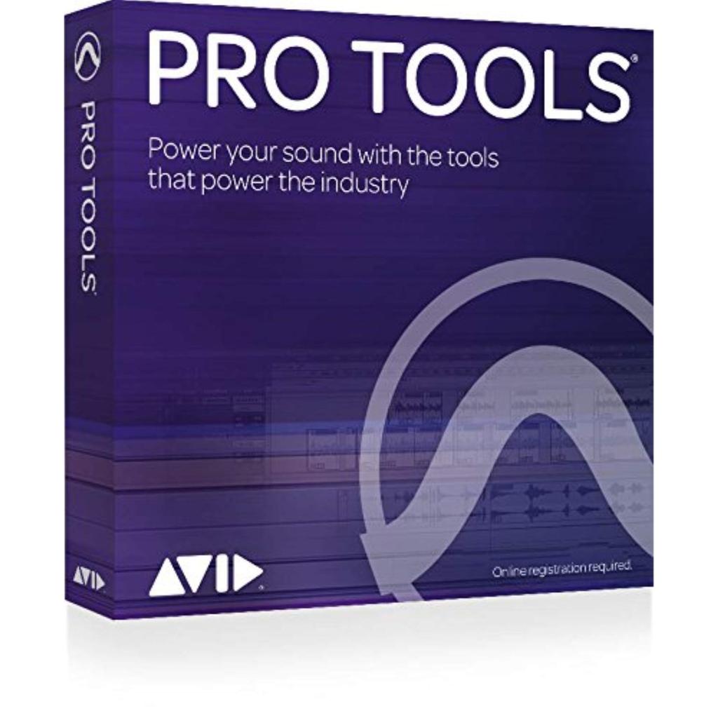 Бессрочная лицензия Avid Pro Tools с годовым планом обновлений и поддержки (в штучной упаковке)