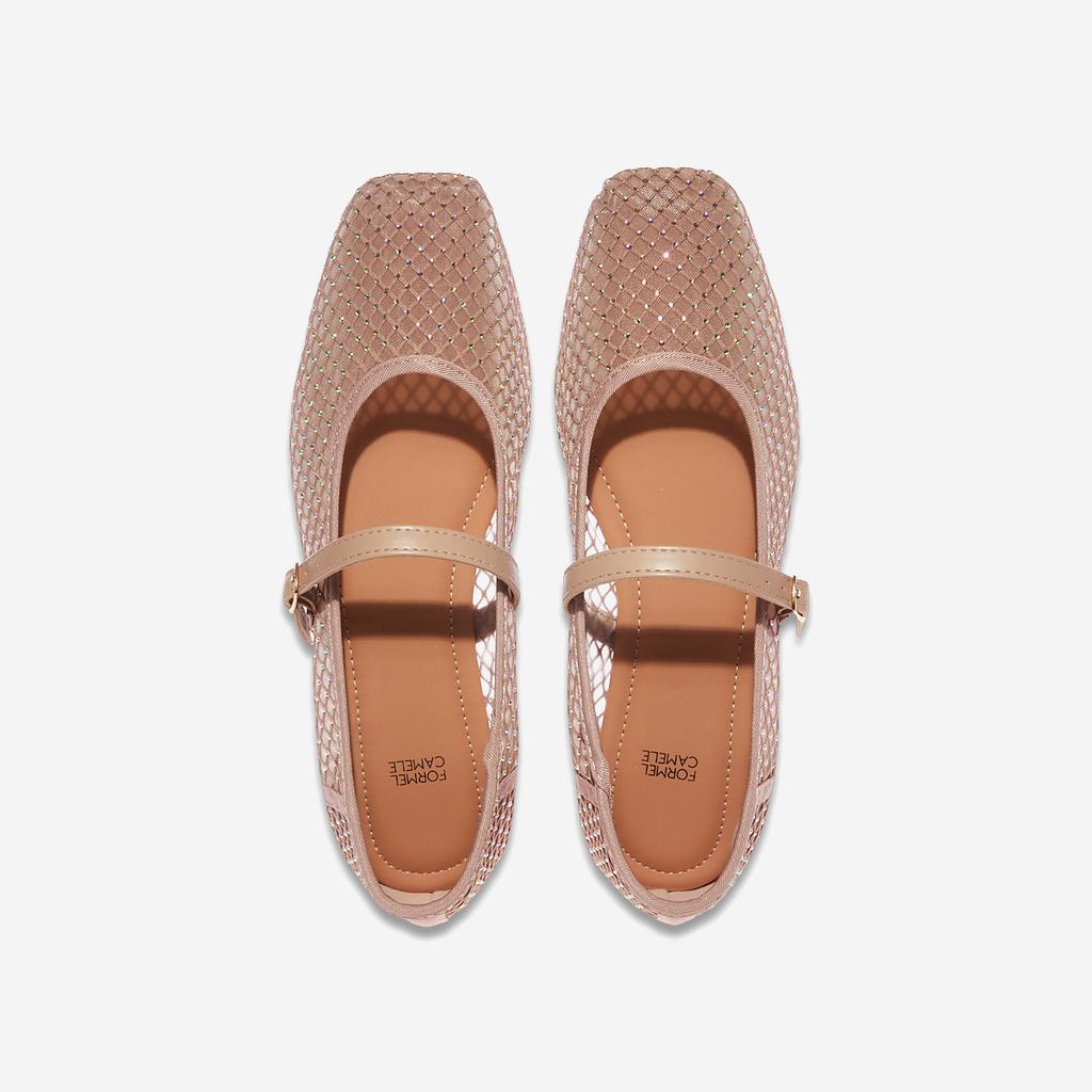 [FORMEL CAMELE] Сиенна сетка Мэри Джейн, FLS1F1SP032, 1010112582, популярная корейская обувь