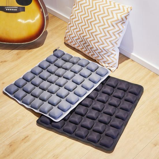 Inflatable Air Cushion for Office Chair Portable TPU Seat Pad with Built-in Pump Foldable Hip Support