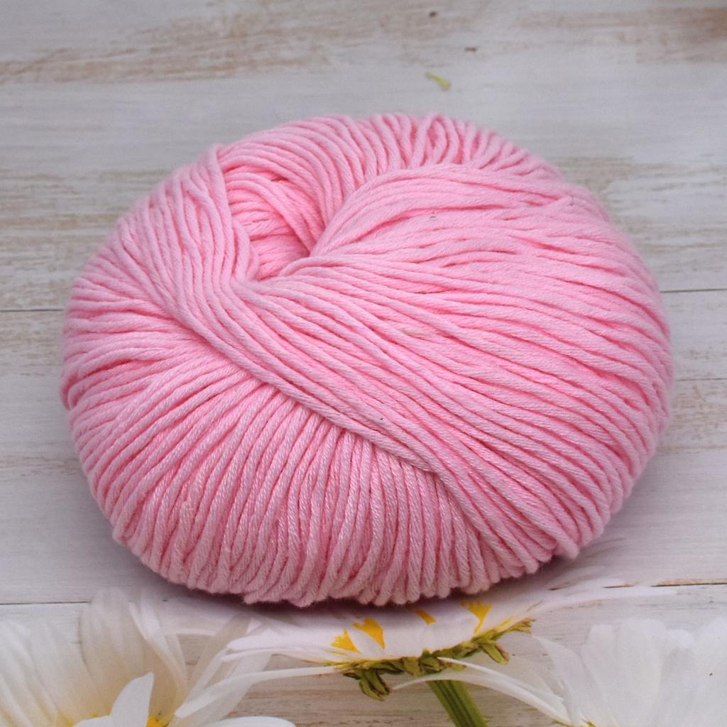 6 упаковок пряжи из гребенного хлопка премиум-класса для вязания крючком и спицами - 100% мягкая пряжа для ручного вязания, 50 г/моток 125 м/моток, гладкая пряжа для рукоделия для домашних проектов своими руками