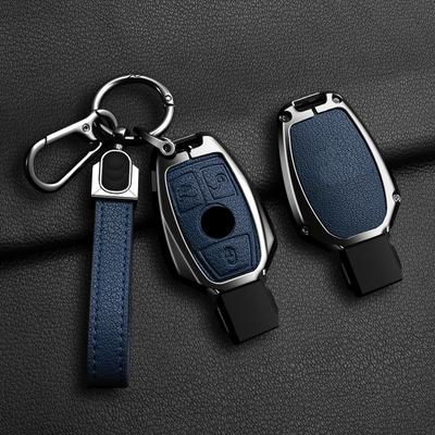 Цинковый сплав 2/3 кнопки для Mercedes Benz A B G R класса GLA GLK W176 W204 W251 W463 Чехол для автомобильного пульта ключа Аксессуары